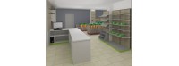 10-716 PET SHOP [Αγ. Μαρίνα] Σχεδιασμός και Υλοποίηση καταστήματος PUPPITO