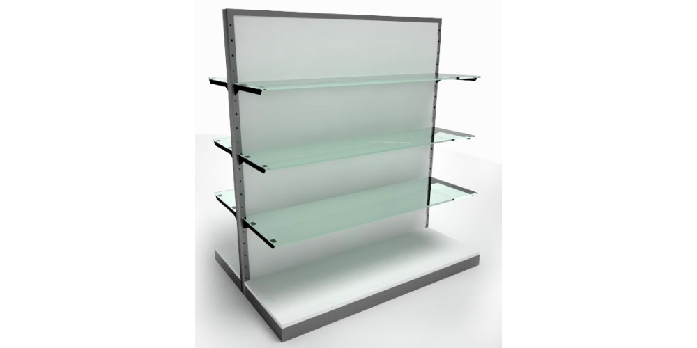 30-043 Γόνδολα - Μεταλλικός σκελετός - Ράφια κρύσταλο