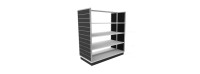 30-033 Γόνδολα με ράφια και πλαϊνά SLAT panel.