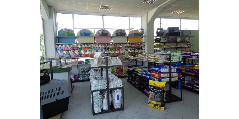 10-718 PET SHOP [Λεωφ. Λαυρίου 16χλμ] Σχεδιασμός & Υλοποίηση καταστήματος pet shop PETOCLOCK.