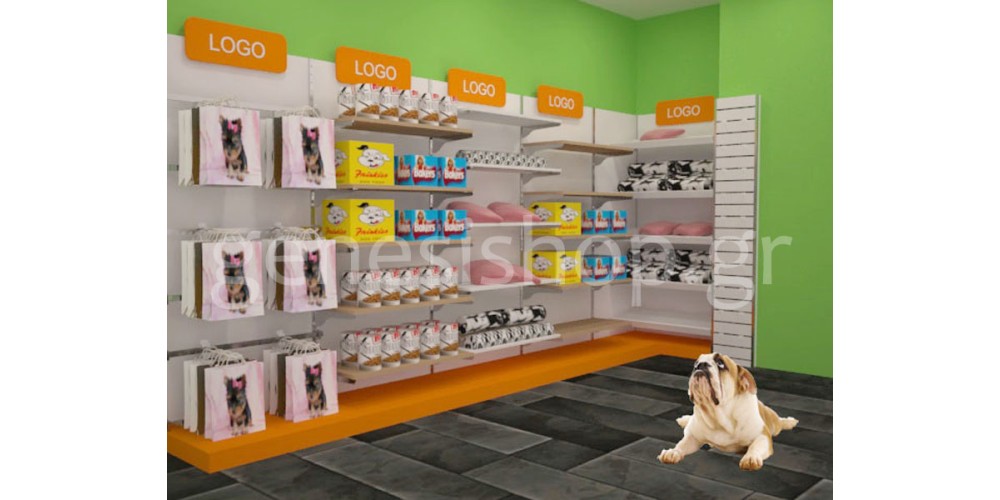 11-728 Πρόταση για κατάστημα pet shop